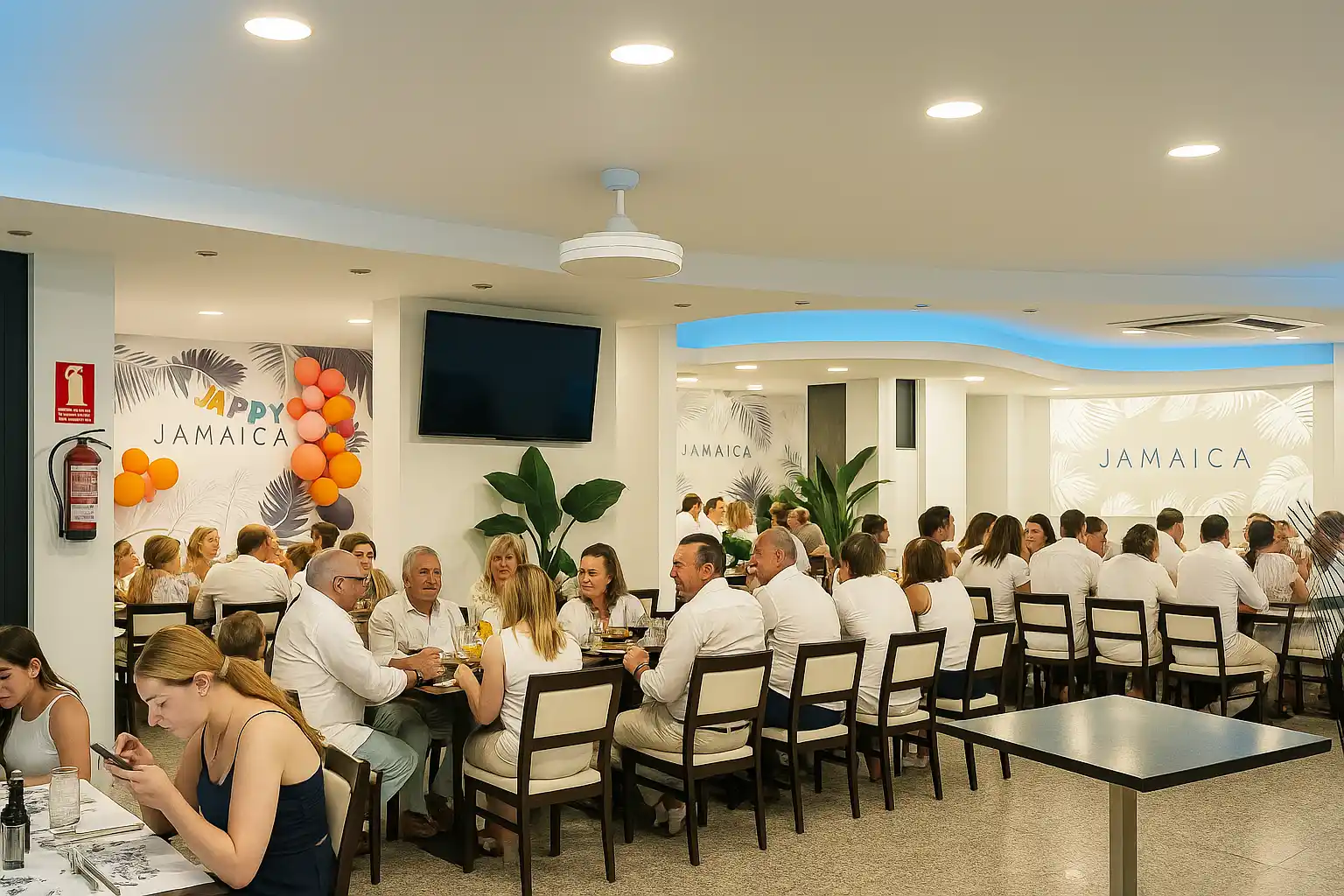 Eventos y reuniones - Restaurante Jamaica Nerja